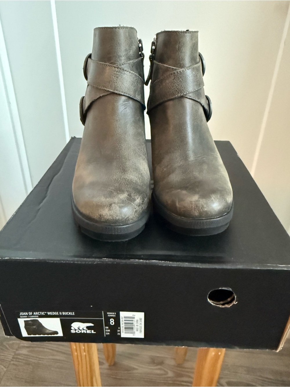 Sorel Joan of Arc Wedge Bootie - Grey